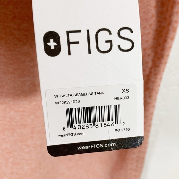 Figs Salta Seamless Tank Top Size XS - Picture 8 of 8